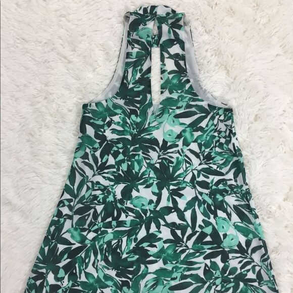 Lulu’s Green Tropical Palm Frond Dress Size XS - Picture 2 of 6